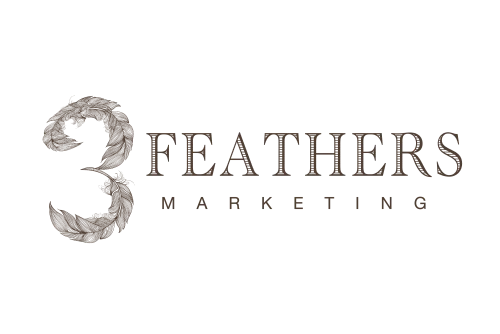 3 Feathers Marketing Logo
